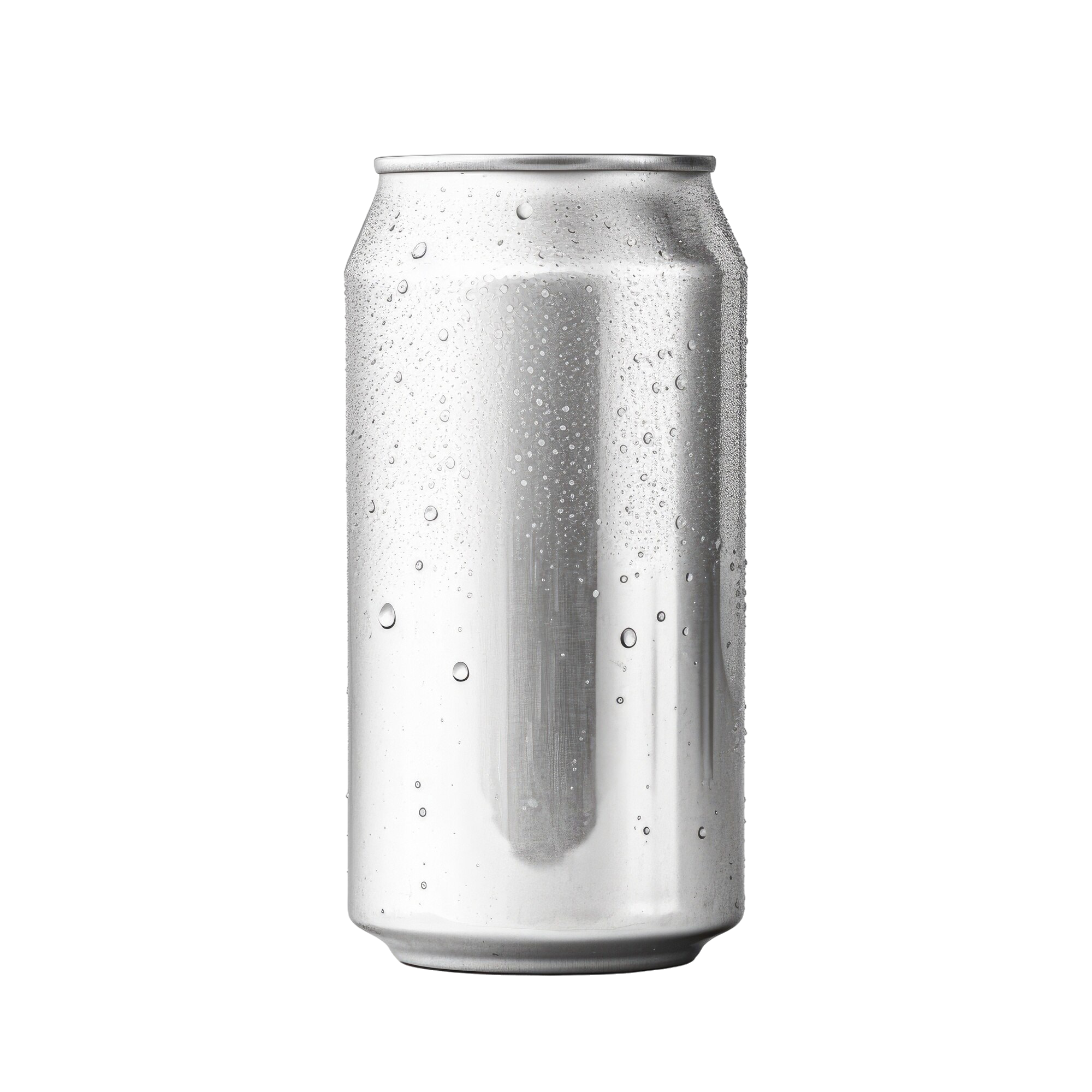 Close Up Metallic Tin Can